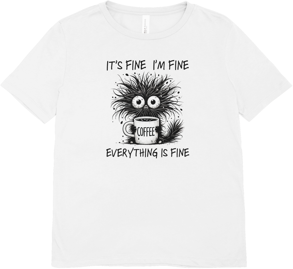 Tricou unisex cu pisici 100% bumbac Coffe