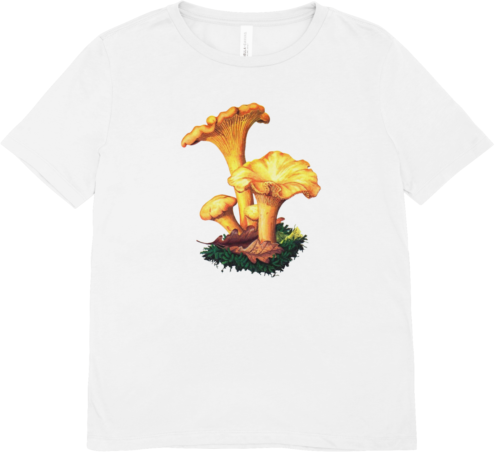 Tricou unisex cu ciuperci 100% bumbac GALBIORI