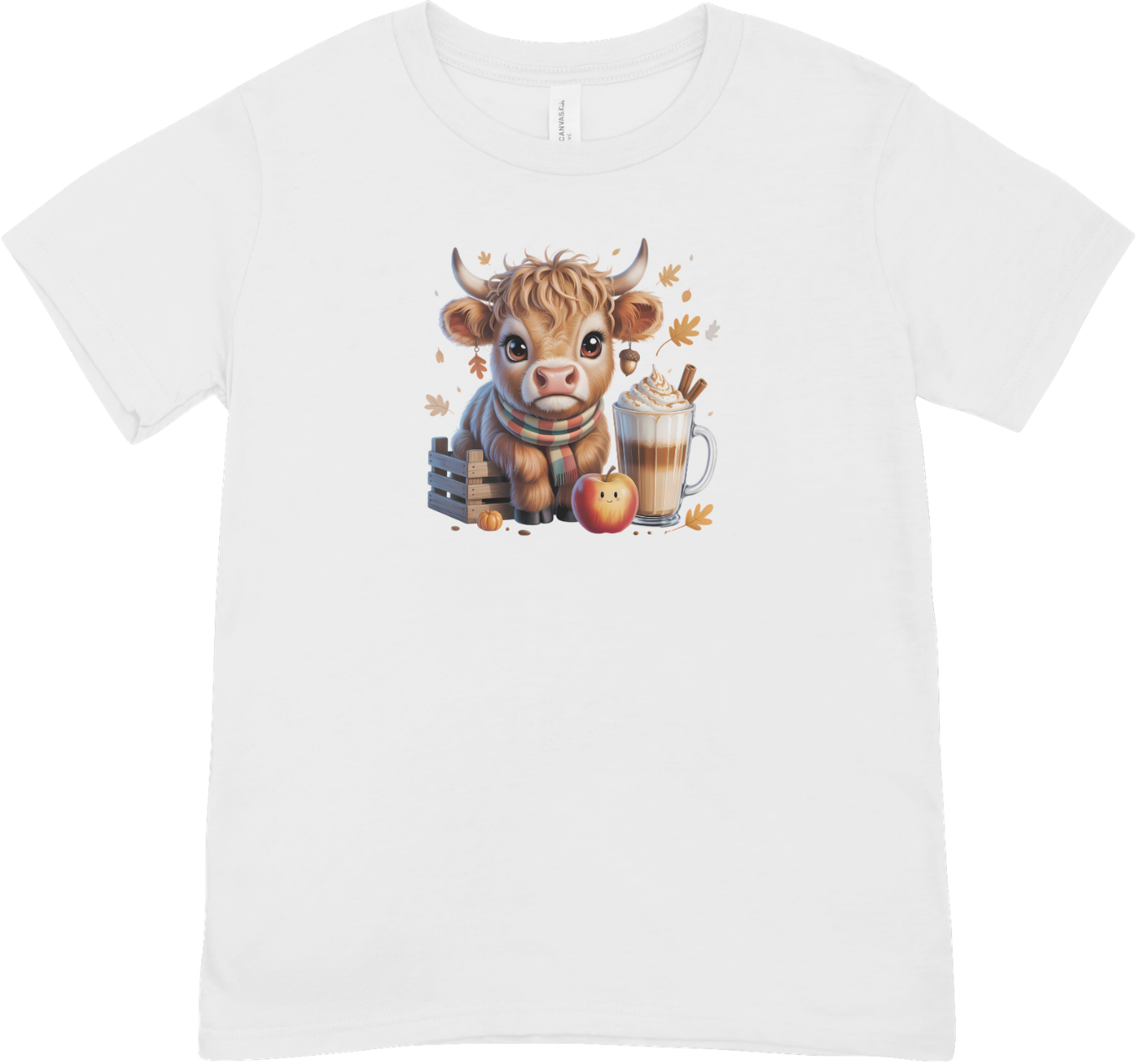 Tricou unisex 100% bumbac cu vițel Icecoffe