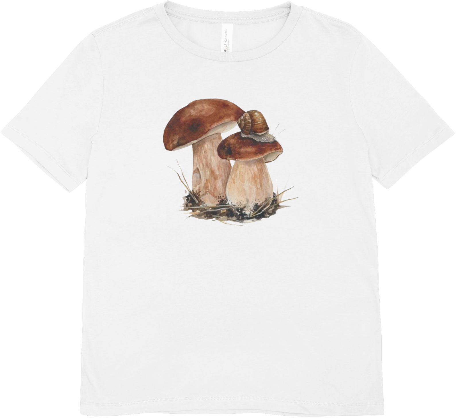 Tricou unisex cu ciuperci 100% bumbac MELC PE HRIB