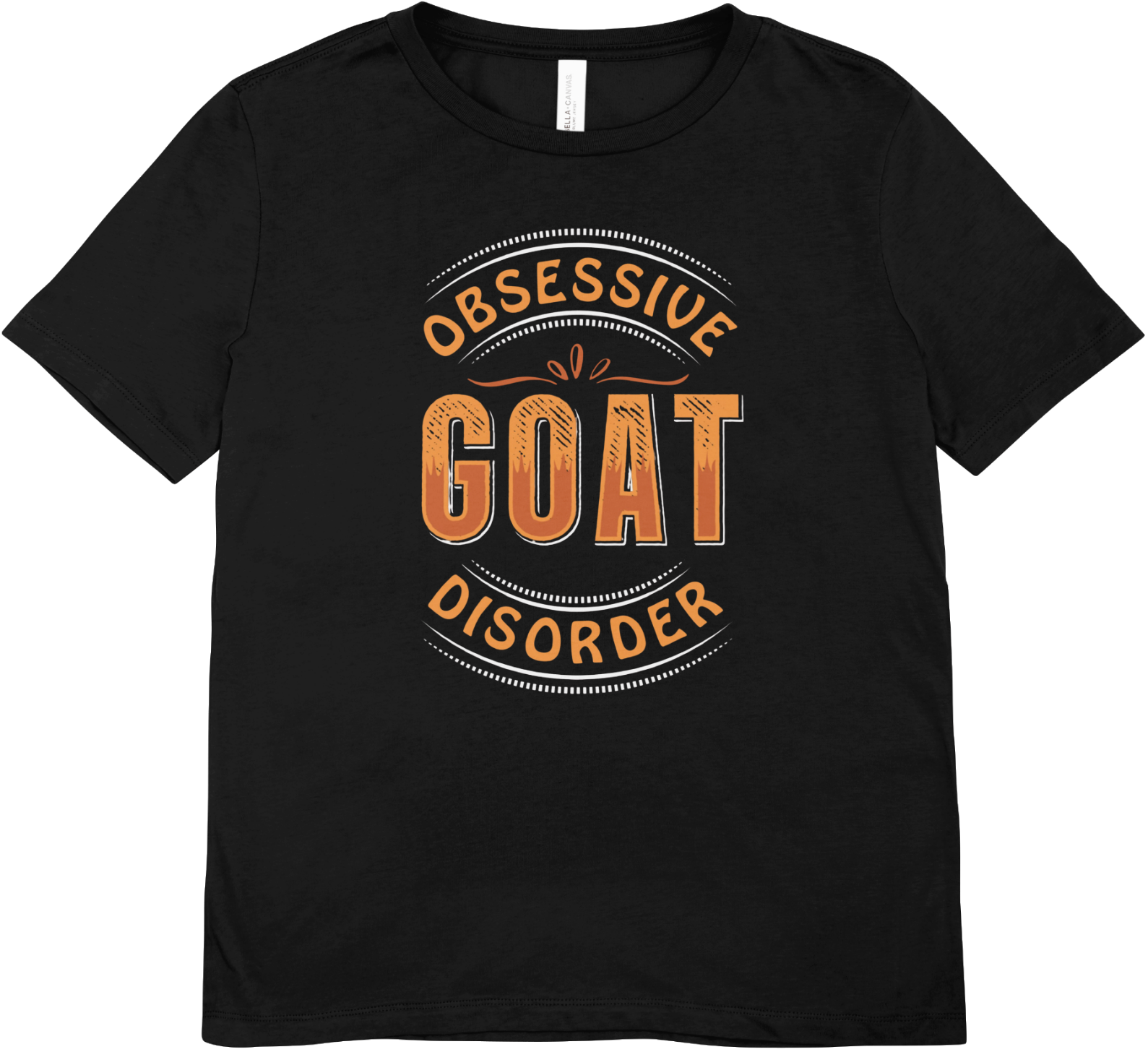 Tricou unisex cu capra 100% bumbac OGD