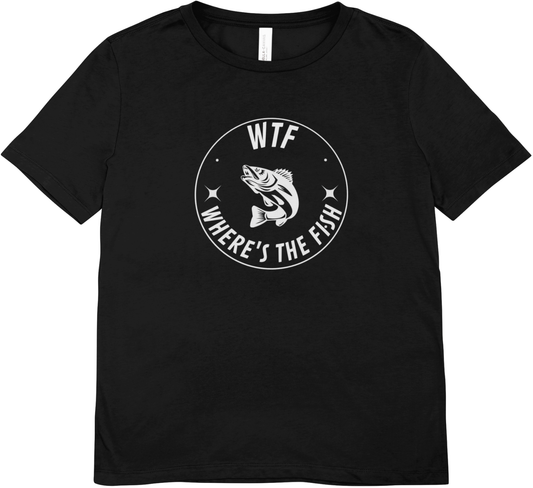 Tricou barbatesc pescuit 100% bumbac WTF